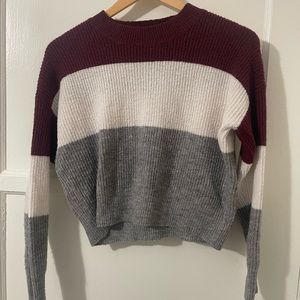 Crop top sweater